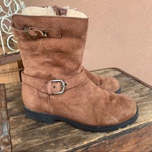 UGG Western Suede Leather Boots